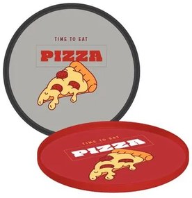 Prato Tramontina Pizza em Polipropileno Cinza 20 cm