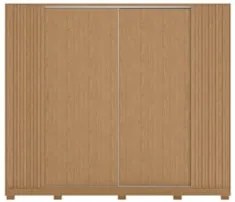 Guarda Roupa Casal 270cm 4 Portas Jacarandá Flex Off/Freijó - Albatroz