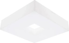 Plafon Sobrepor Aluminio Acrilico Branco Asturias