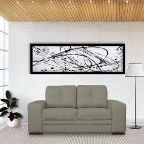 Sofá 2 Lugares Sala de Estar Milano 170cm Couro Nude G58 - Gran Belo