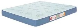 Colchão Casal King Max Espuma D45 180x200x15cm Branco/Azul - Castor