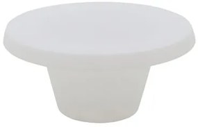 Mesa de Centro Tramontina Cona Lumiére 80x39cm Polietileno com Lâmpada Led