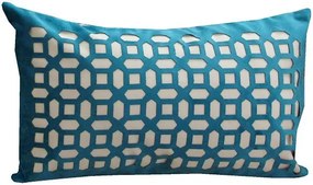 Capa Almofada Corte a Laser Provence Vitral Pavão 30x50cm