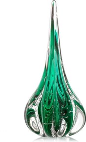 Gota Murano Fênix G - Verde Folha  Verde Folha