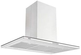 Coifa de Ilha Tramontina Slim Isla 90 em Aço Inox com Acabamento Scotch Brite 90 cm 220 V