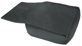 Protetor Para Sofá para Cães ou Gatos Grande Porte Fofinho Pet Protect Suede Cinza Grafite
