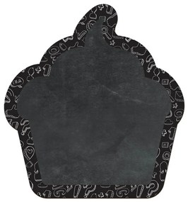 Quadro Lousa Decorativo "Cupcake" 28,5 x 26,5 cm - D'Rossi