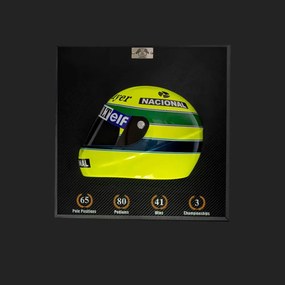 Quadro 3D Decorativo Helmet Capacete F1 50x50 Snn 1985 G53 - Gran Belo