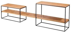 Sofá Table Venezza Traseiro Extensível Amêndoa 200cm - 78953 Sun house