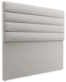 Cabeceira California Para Cama Box Casal 140 cm Veludo - D'Rossi - Cinza