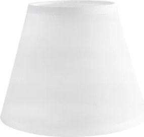 Mini Cupula Conica Tecido Branco 14Cm