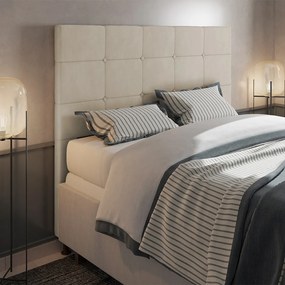 Cabeceira Stambul Para Cama Box Casal 140 cm Suede - D'Rossi - Bege