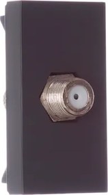 Módulo Tomada Para Antena De Tv Grafite Orion