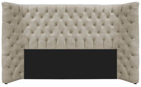 Cabeceira Queen Everest P02 160 cm para cama Box Suede - ADJ Decor