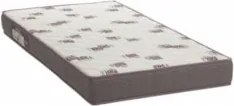 Colchão Solteiro Light Bordado Espuma D28 Selada 88x188x14cm - Ortobom