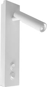 Arandela Led Alumínio 12,6w 3000k Up - BRANCO