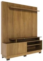 Estante Painel Para TV 65 Pol 160cm Anny Z10 Cumaru - Mpozenato