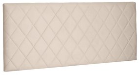 Cabeceira Painel Dubai Para Cama Box Casal 140 cm Suede - D'Rossi - Bege