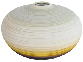 Vaso Bola decorativo de cerâmica 14x19 - Salar Fosco Kleiner