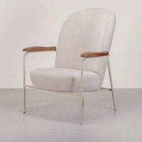 Poltrona Harmony Bouclé Beige Skin Base Fendi - 78309 Sun House