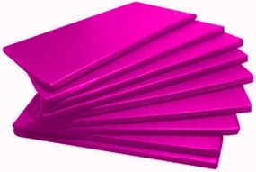 Kit 3 Colchonetes Academia D33 90X42X2 Ginástica (Rosa)