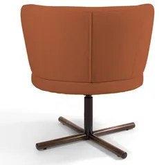 Kit 2 Poltronas Decorativas Melissa Base Xis Giratória Veludo C-262 Te