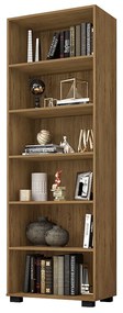 Livreiro Office Allan 02 Portas Grandes L01 Freijó - ADJ DECOR