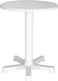 Mesa Tramontina Capri Branco 59 cm em Polipropileno