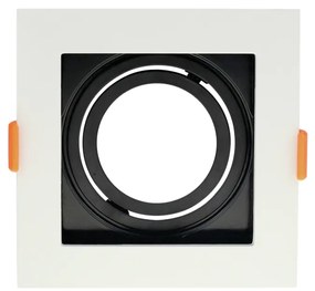 Spot De Embutir Conecta Quadrado Recuado 1Xgu10 Mr16 10,2X10,2X4,1Cm A...