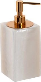 Porta Sabonete Líquido Resina Madrepérola - Red Gold