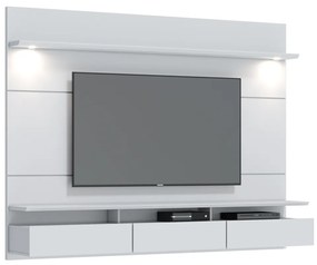 Home Suspenso Decorativo 218cm Callie Branco Acetinado G29 - Gran Belo