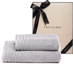 Jogo de Banhão 2 Peças Trussardi 100% Algodão Imperiale c/ Caixa de Presente   Fiore