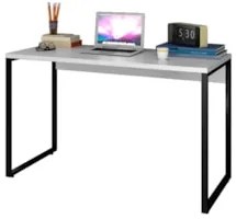 Escrivaninha Mesa de Escritório Studio Industrial 120 Z28 Branco - Mpo