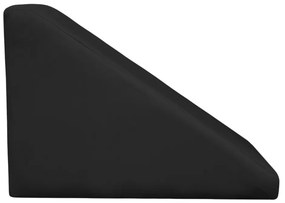 Rampa Pet Almofadada Veludo Cores para Cachorros e Gatos Rampinha Pet - Preto