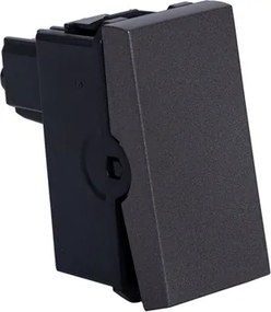 Módulo Interruptor Simples Arteor Quadrado 16a Magnésio