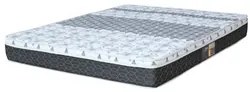 Colchão Casal King Mola Class Bonnel New Euro 180x200x25cm Branco/Cinz