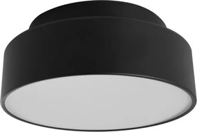 Plafon Sobrepor Aluminio 25Cm Ibiza - PRETO