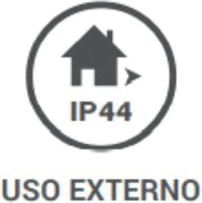 Arandela Aquila 40X15X5Cm Led 8W 3000K Ip44 Branco | Opus Hm 82765
