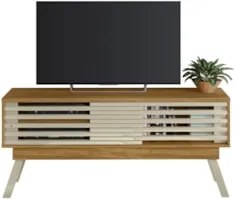 Rack Bancada de TV 65 Pol 150cm Keli Z10 Cumaru/Opala - Mpozenato