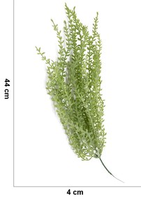 Folhagem Artificial Sedum para Pendurar com Powder Verde 44 cm F04 - D'Rossi