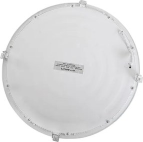 Plafon Led De Embutir Aluminio Branco 32W Panel - LED BRANCO NEUTRO (4000K)