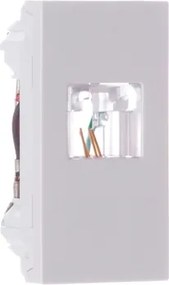 Módulo Tomada Para Telefone Rj11 4 Fios Branco Orion