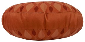 Almofada Redonda Ravi Cheia em Tons Terracota 40x40cm - ARI-0328