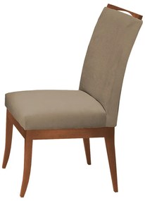 Conjunto 4 Cadeiras Sala de Jantar Lana Aveludado Nude