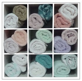 Kit 02 Nicho Porta Toalhas 9 Lugares Organizador 40x40 cm - D'Rossi