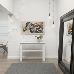 Aparador Para Sala Decoração Premium Prateleira Branco