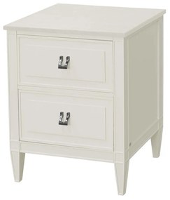 Mesa de Cabeceira Benito - Off White Kleiner