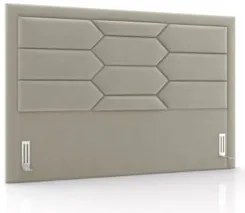 Cabeceira Cama Box Casal Queen 160cm Texas Z37 Veludo Bege - Mpozenato