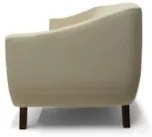 Sofá 3 Lugares 230cm Sala Atenas B172 Rústico Bege    - Domi