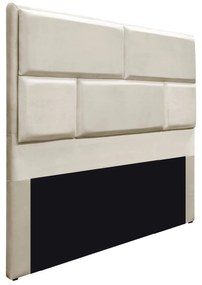 Cabeceira King Brick P02 195 cm para cama Box Corano - ADJ Decor